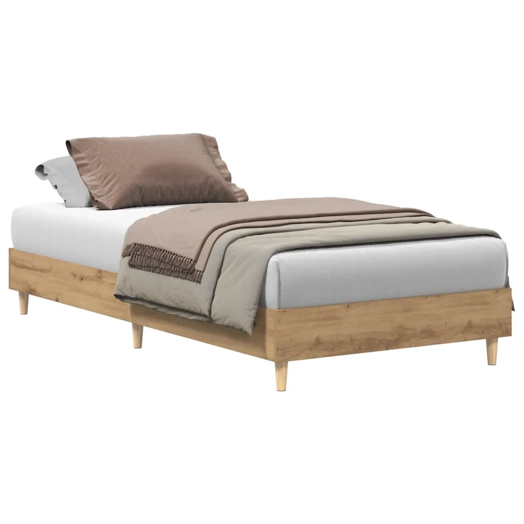 Giroletto senza Materasso Rovere Artigianale 75x190 cm 861101