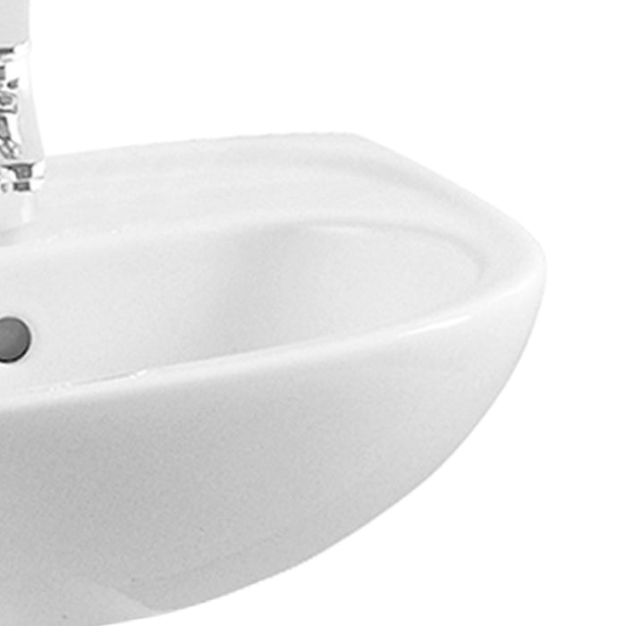 Lavabo in ceramica 45 cm - Serie Normus