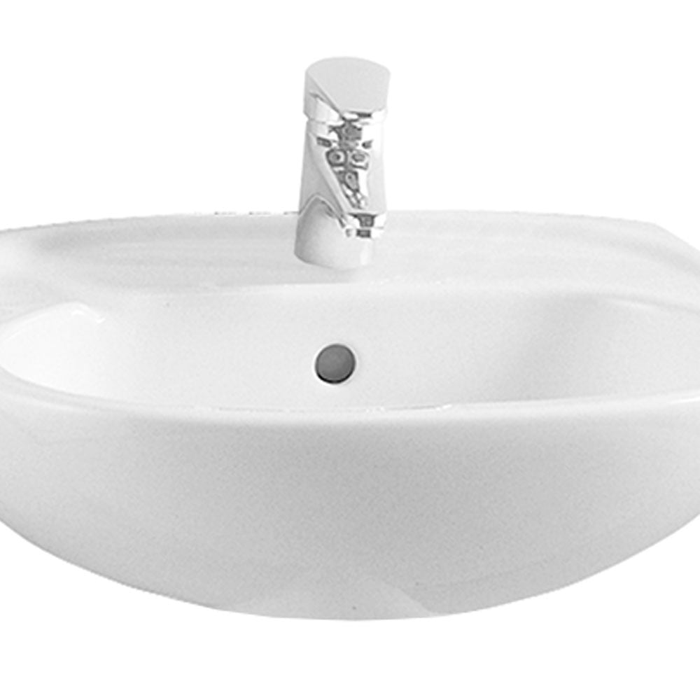 Lavabo in ceramica 45 cm - Serie Normus