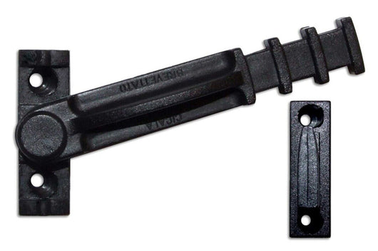 Socchiudi Finestra Per 2 Ante Ante Nero Set 5 Pezzi - Masidef