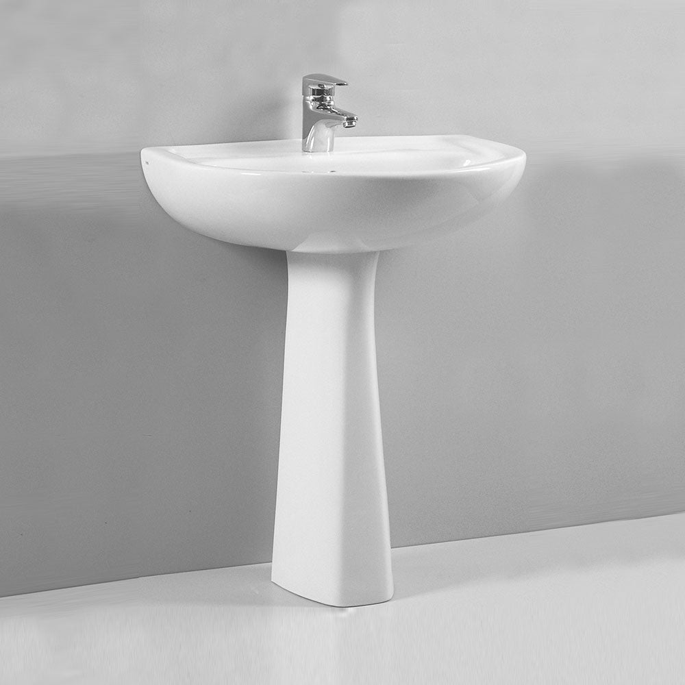 Lavabo in ceramica 60 cm - Serie Normus