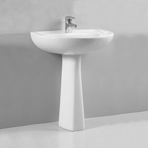 Lavabo in ceramica 60 cm - Serie Normus