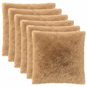 Federa 6 pcs HEERLEN Tortora 60 x 60 cm Fleece PV 912762