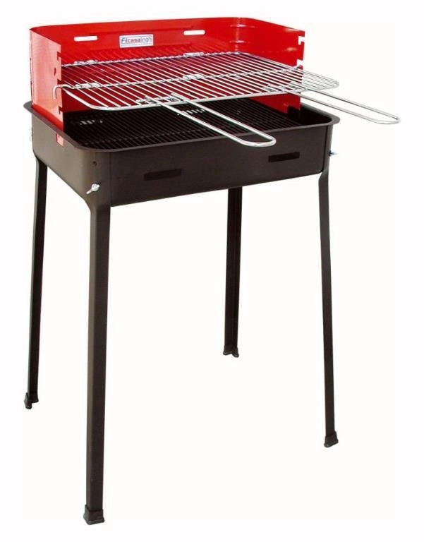 Barbecue fornacella a carbonella rettangolare magnum 39 x 53 x 80 cm