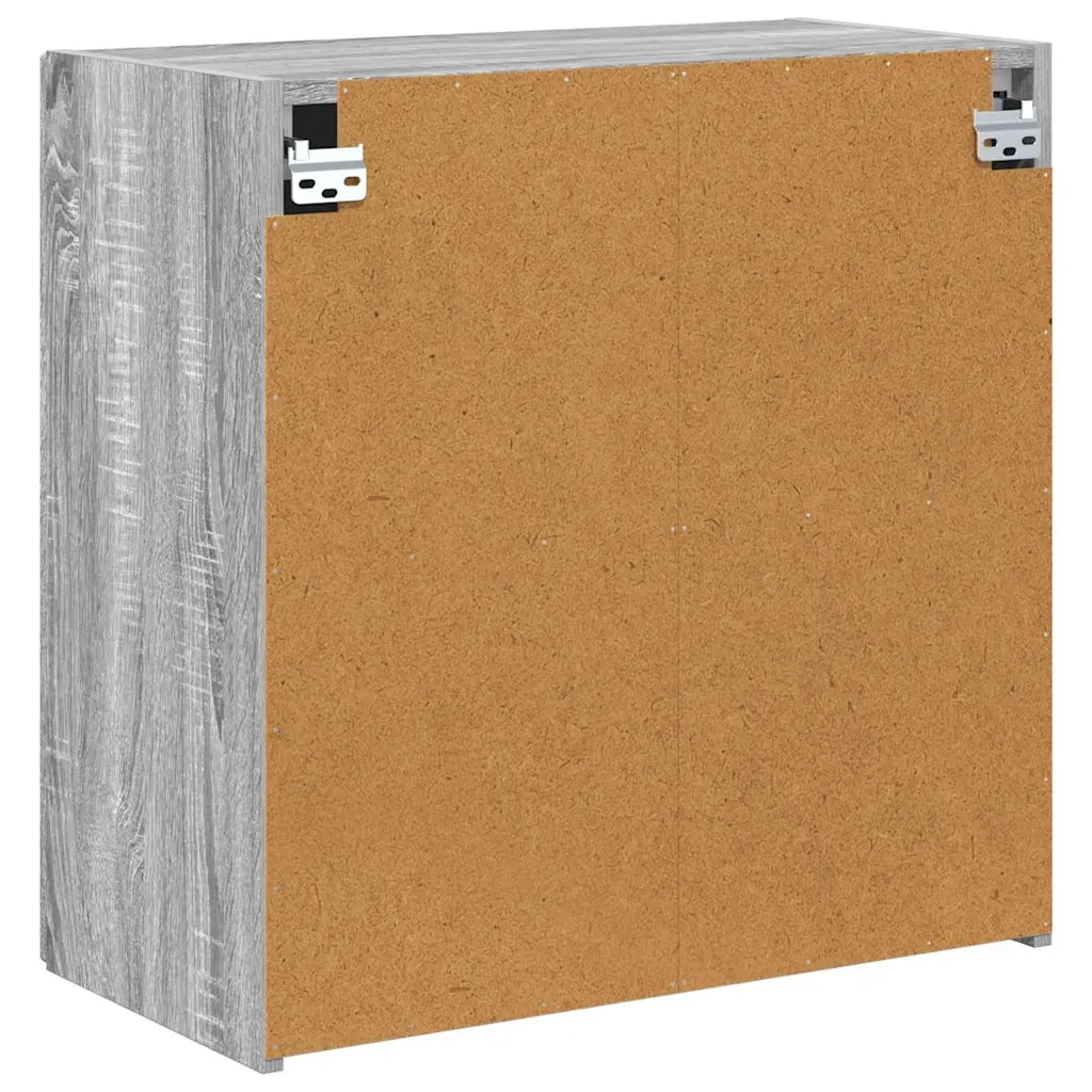 Mobile TV da parete-Mobile TV a Muro-Credenza TV Grigio Sonoma 59,5 x 31 x 60 cm