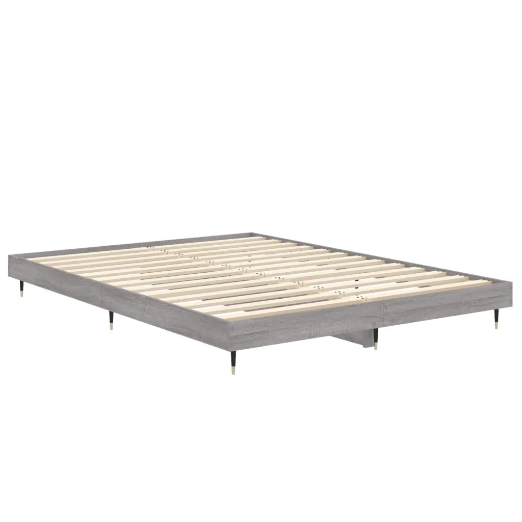 Giroletto Grigio Sonoma 135x190 cm in Legno Multistrato 832187