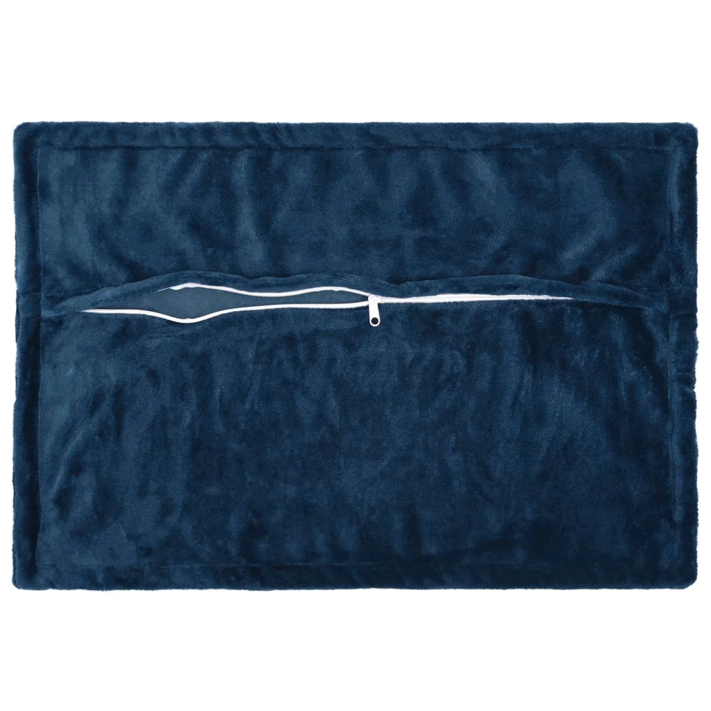 Federa 2 pcs HOUTEN Blu navy 50 x 80 cm Flanella 920275