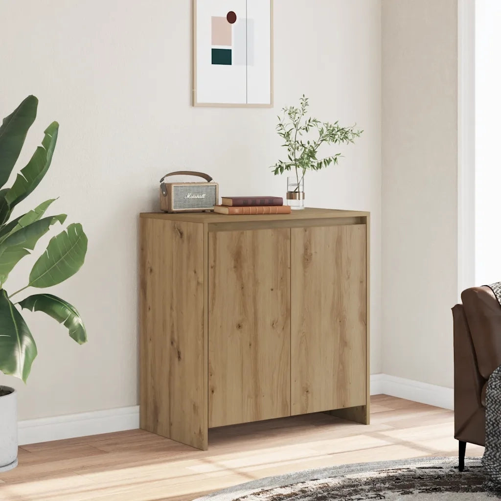 Credenza Rovere Artigianale 70x41x75 cm in Truciolato