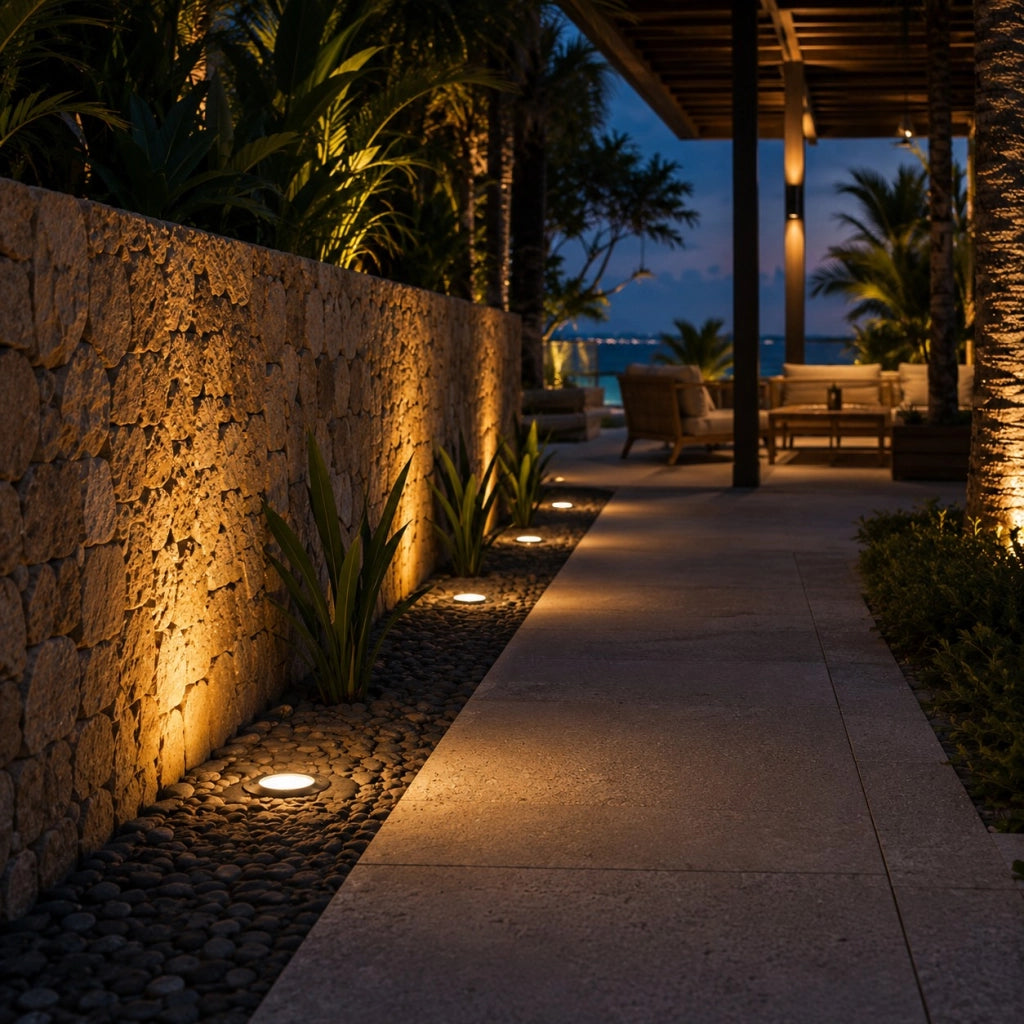 Faretto calpestabile per lampadine a LED con attacco GU10 segnapasso luce da incasso giardino viale IP65