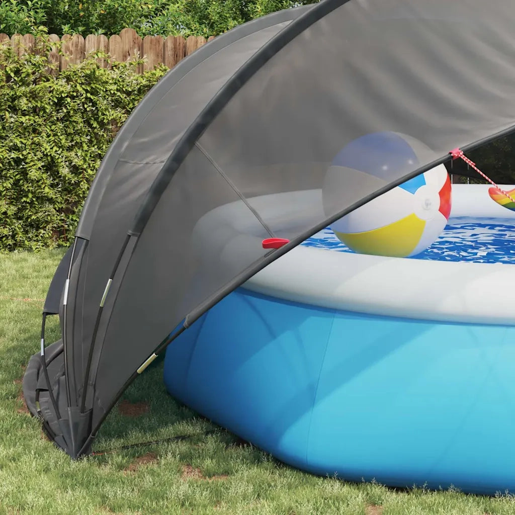 Dome Piscina 430 x 430 x 210 cm Nero 42001115