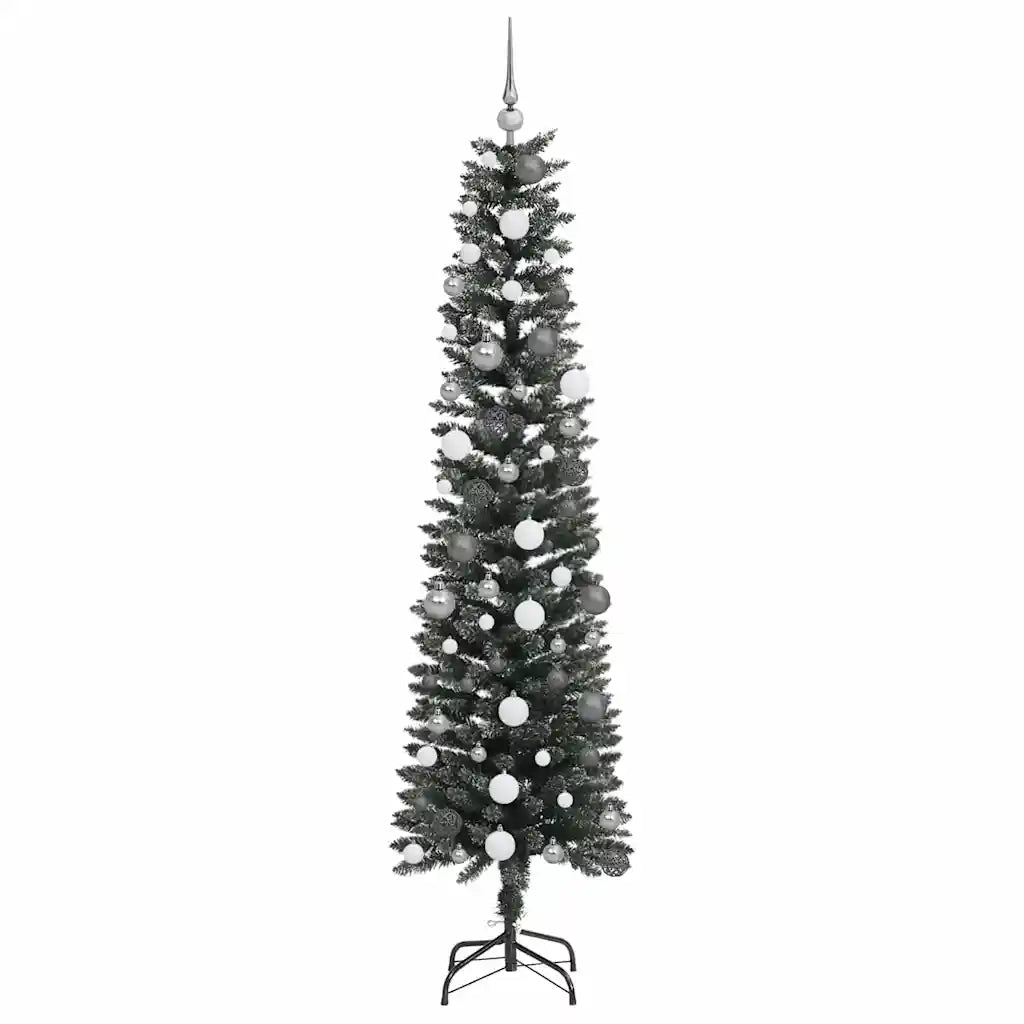 Albero di Natale artificiale con 300 LED Verde 210 cm