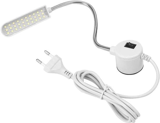 Lampada da lavoro a LED magnetica 6W per tavolo di lavoro, naia e montaggio.