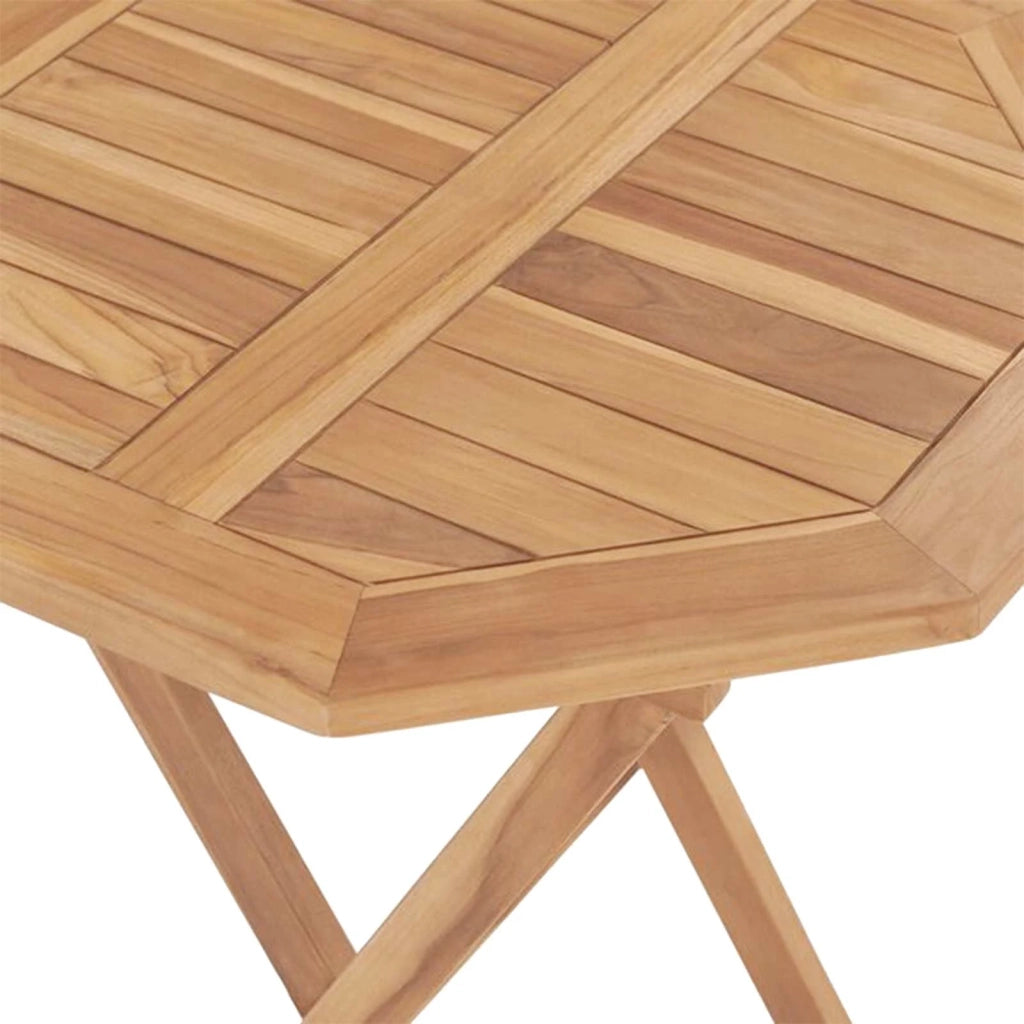 Set da Giardino 3 pz Marrone Legno Teak Massello 3437395
