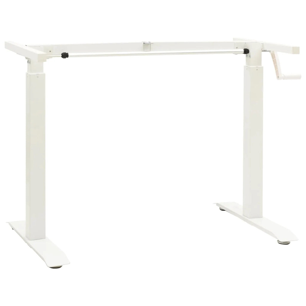 Scrivania con archiviazione Bianco e Naturale 140 x 60 cm 3426546