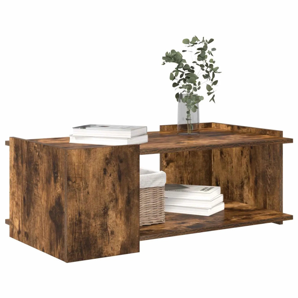 Tavolino da salotto Rovere Fumo 90 x 50 x 33 cm 8000998