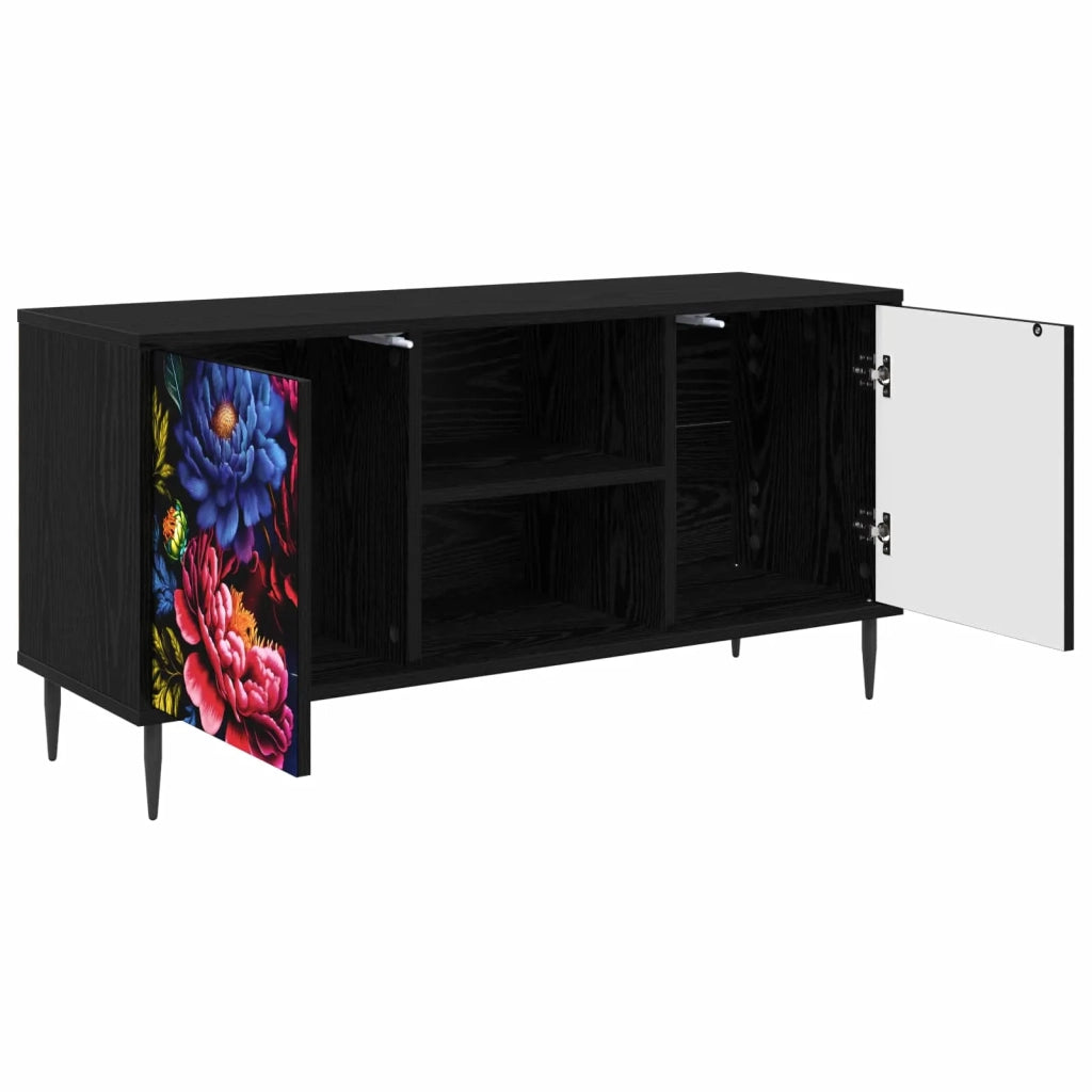 Mobile TV KIEL 102 x 33 x 51 cm Rovere Nero 8007063