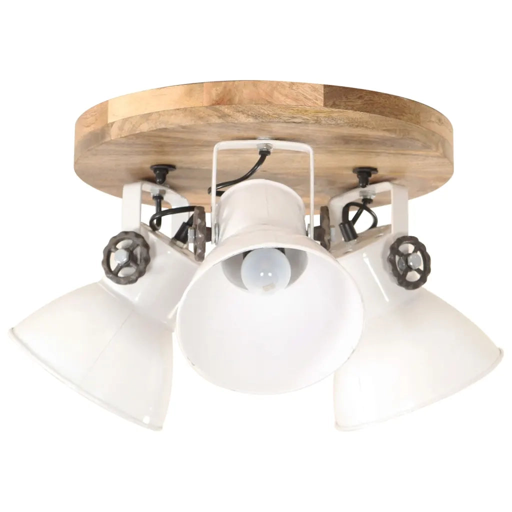 Lampada a Sospensione Industriale 25 W Bianca 42x27cm E27 CFW1877978