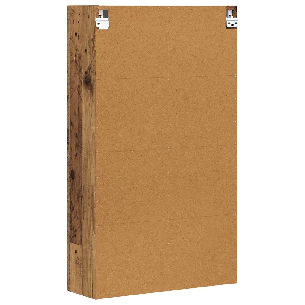 Armadio pensile con lo scaffale Legno vecchio 59 x 20 x 100 cm 891372