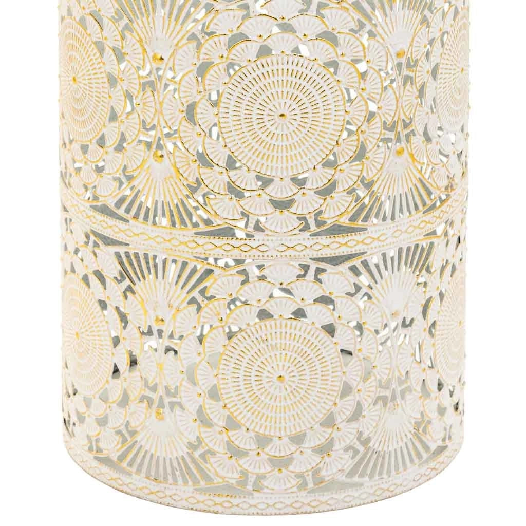 Portaombrelli metallo bianco 20x20x53h cm