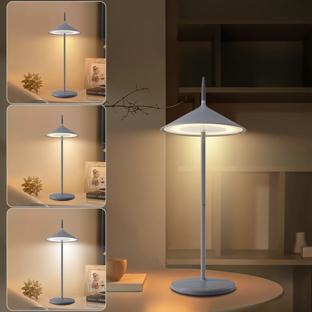 ZMH Lampada da tavolo LED moderna ricaricabile touch dimmerabile per esterni giardino
