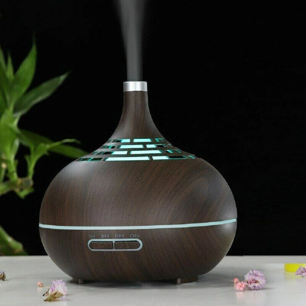 Trade Shop - Aromaterapia 7 Led Umidificatore Ultrasuoni Depuratore Diffusore Aromi Yx150 -