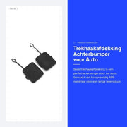 Sostituzione Trekhaakafdekking Achterbumper - Vervanging per X3 F25 2011-2014 - Nero ABS - Materiale Duraturo - OE 51127272415 - Forma di Accoppiamento affidabile - Bumperafdekking