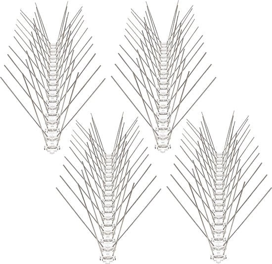 Stecchi per balcone - Repellenti per colombi - recinzioni e tetto / Repellente per colombi - antipulci - 10 cm 3 m - repellenti per animali - dispositivi di allontanamento uccelli