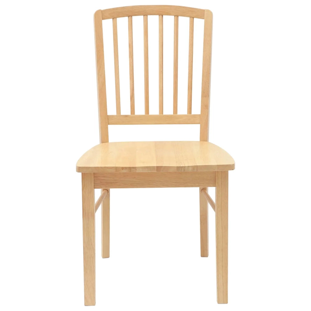 Sedie da pranzo 2 pcs Naturale 50 x 52,5 x 91 cm