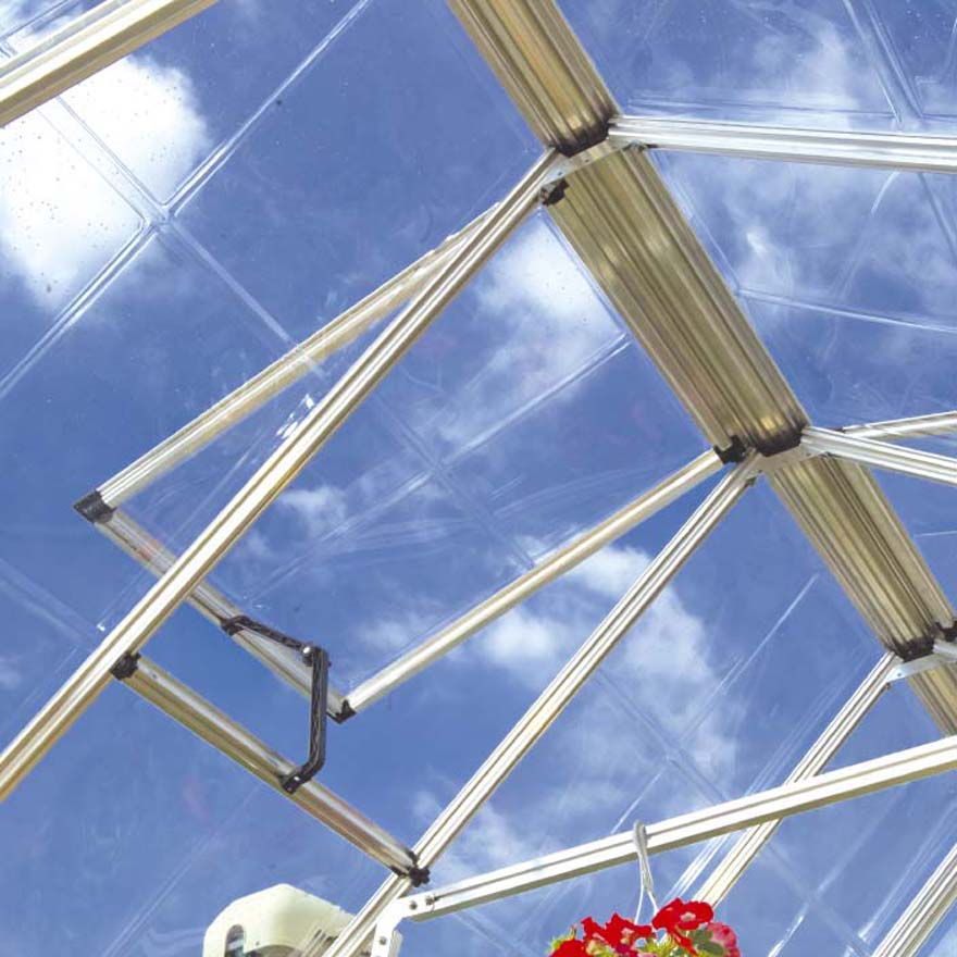 Serra da Giardino in Alluminio Pannelli in Policarbonato Rama Doritis Maxi