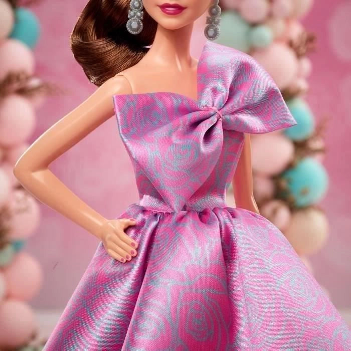 BARBIE Buon Compleanno Bambola Mattel - JBJ07