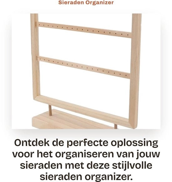 Orecchini Registrazione con Design Elegante - Supporto per Gioielli - Orecchini Raccogliori - Standard per Collane - Grande Capacità - 27 Paia di Orecchini
