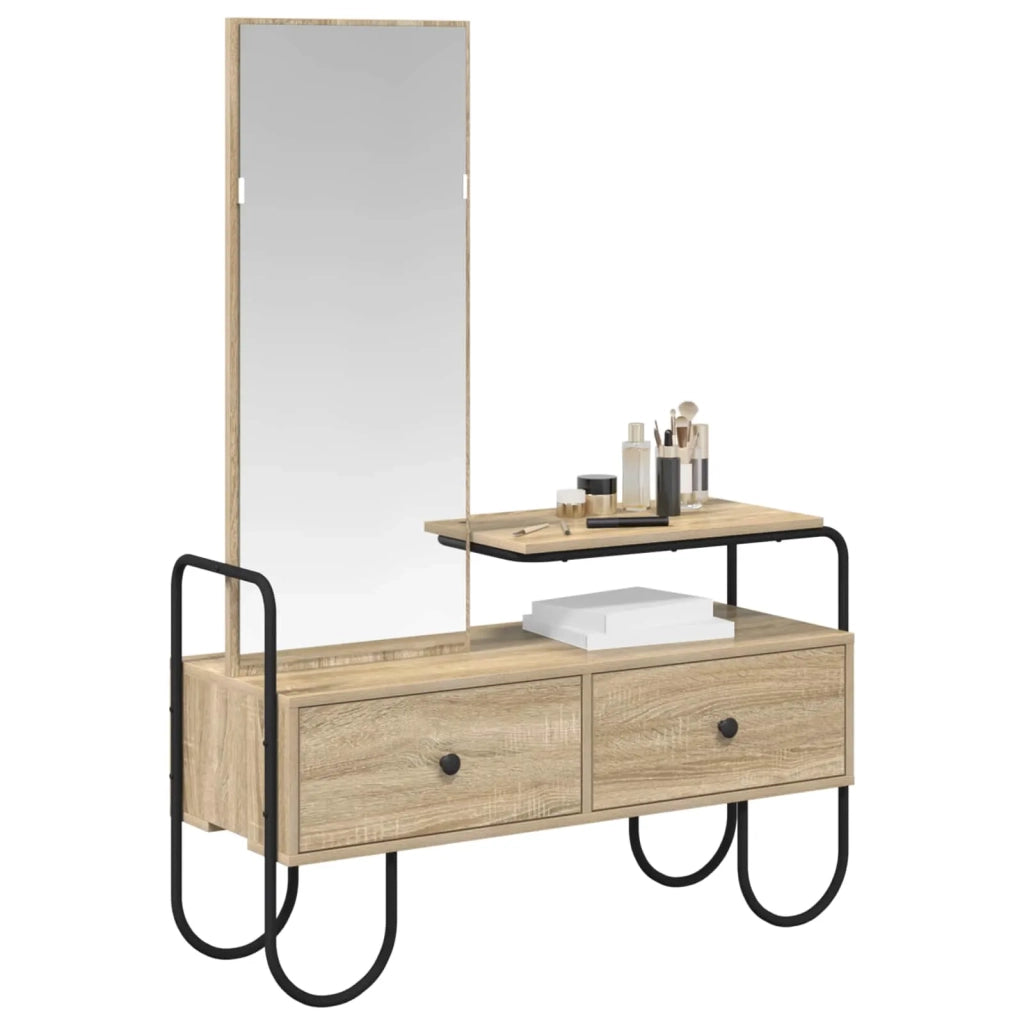 Tavolo da Trucco Rovere Sonoma Legno ingegnerizzato 8007684