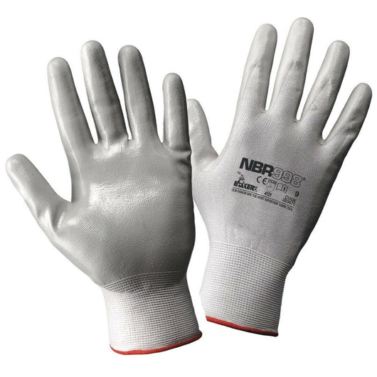 Guanto Nylon/Nitrile Grigio En 388 Tagli Set 5 Pezzi - Fab