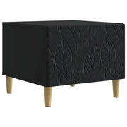 Tavolino da salotto Nero 50 x 49 x 40 cm Legno ingegnerizzato