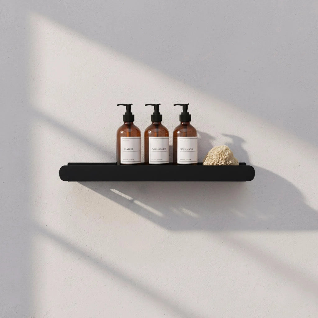 Mensola Da Bagno Sf03 60cm Black Matt