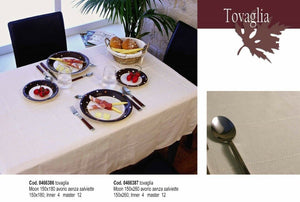 Tovaglia Moon 150X180 Avorio Bizzotto - Bizzotto