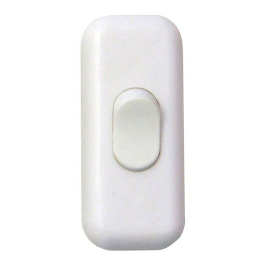 Interruttore Passafilo Unipolare Peretta 250V 2A Nero Set 5 Pezzi - Electraline