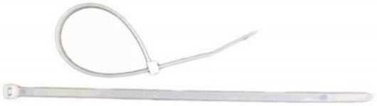 Fascette 2,5X200 100 Pz Bianco - Electraline