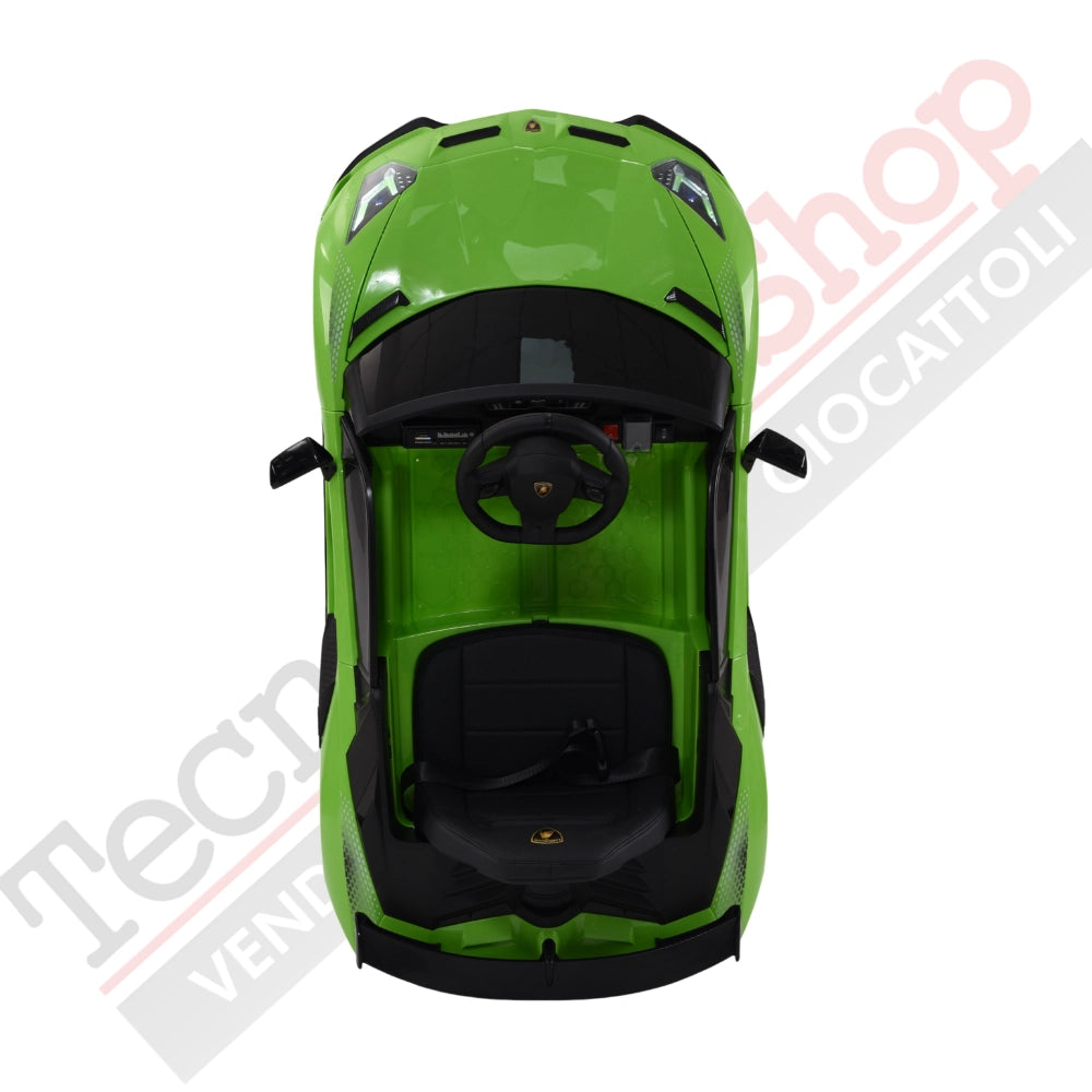 Tecnobike Shop - Auto Elettrica Per Bambini Lamborghini Svj Small 12V-Verde