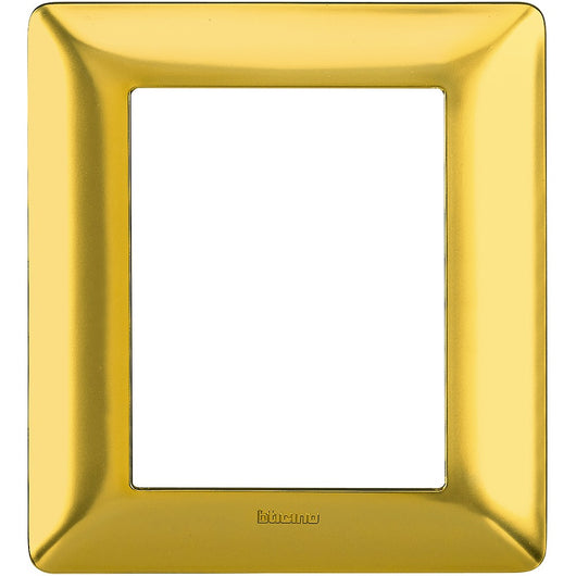 Placca Bticino Matix 3+3 moduli oro satinato AM4826GOS