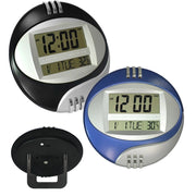 Trade Shop - Orologio Digitale Da Per Parete Muro Tavolo Datario Temperatura Display Lcd -