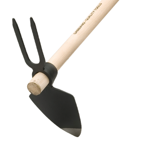 Agef Zappetta Cuore Bidente Occhio Tondo Forgiata Con Manico 120 Cm - Agef