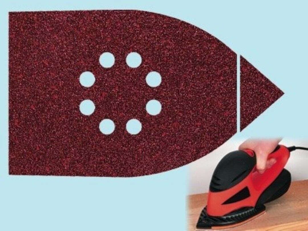 Carta Abrasiva Velcrata 107 X 142 Mm 6 Pezzi - Wolfcraft