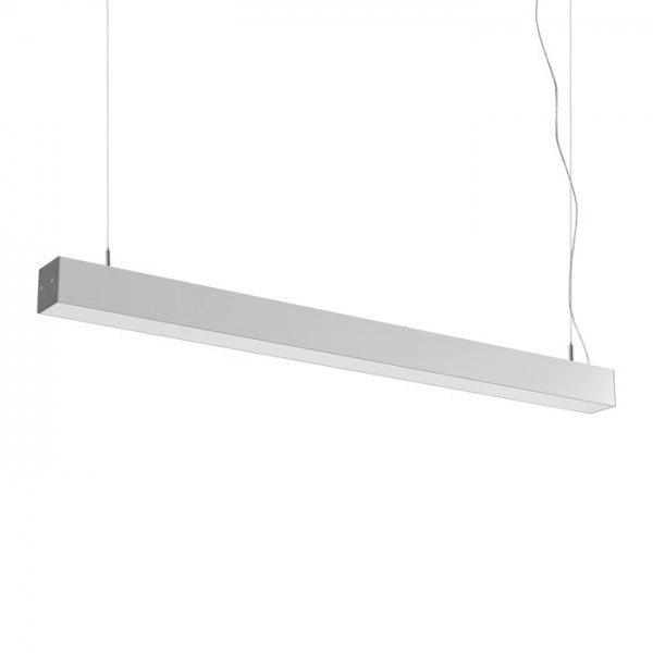 Lampadario LED PESANTE 75 a sospensione alluminio anodizzato 230V LED 40W 3000K