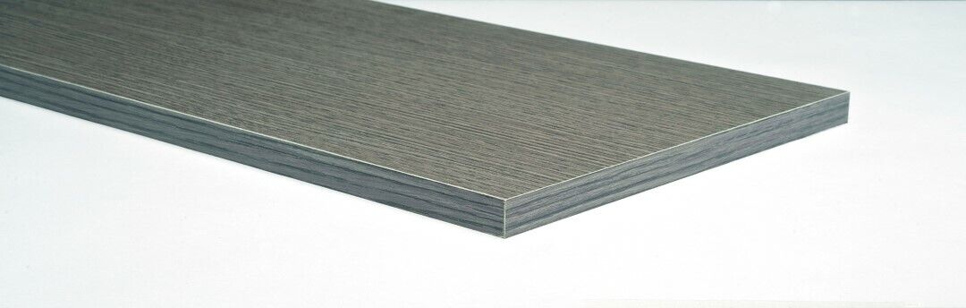 Pannelo Nobilitato Kitmel Rovere Grigio 18X1500X500 - Kimono