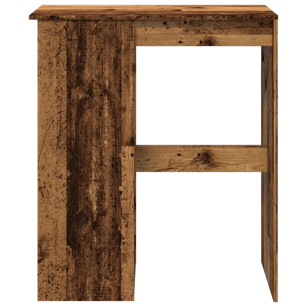 Tavolo Bar con Rastrelliera Antico 90x47,5x103,5 cm Multistrato 854344