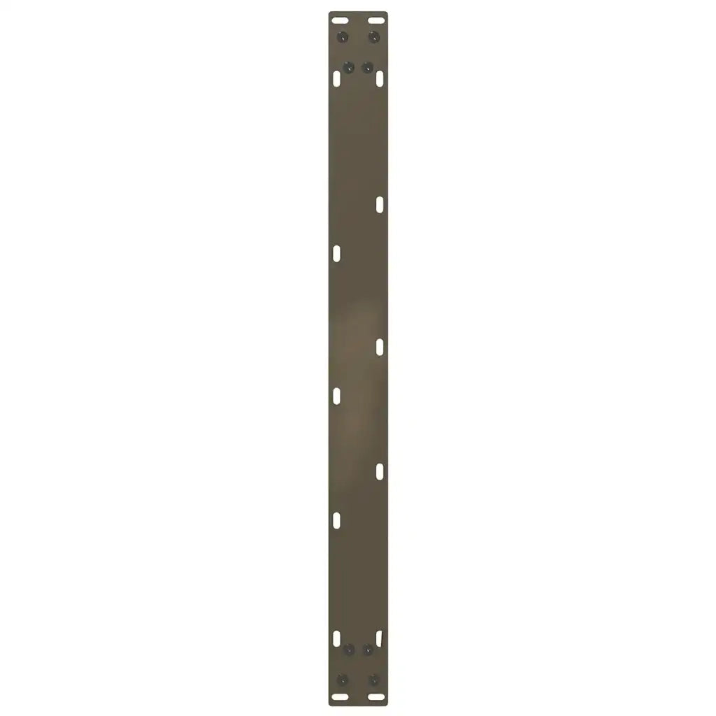 Gambe per Tavolino da Caffè a Forma di U 2 pz Acciaio Naturale 60x(42-43) cm Acciaio 4013163