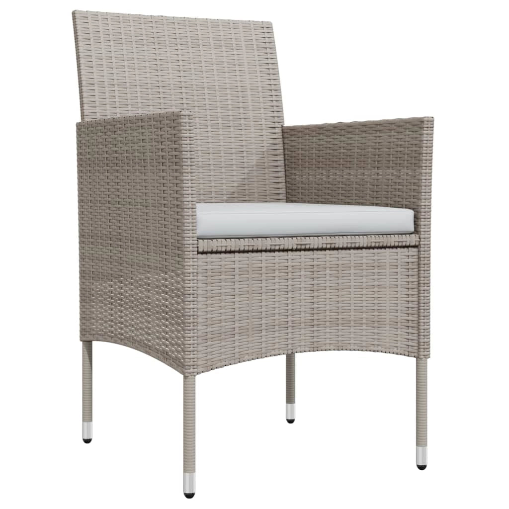 Set di mobili da pranzo da giardino da 5 pezzi con cuscini beige/nero 02_0014616