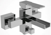 Rubinetto vasca - serie qubika cascata.