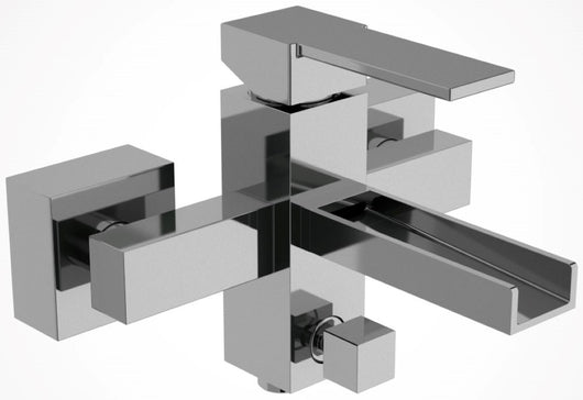 Rubinetto vasca - serie qubika cascata.